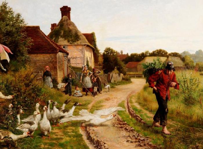 Herbert William Weekes Suspicion oil painting image